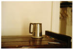 a mug, and keys
