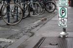 bike parking, portland
