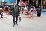 the photographer, times square