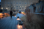 nighttime on the high line