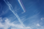 red arrows over nyc